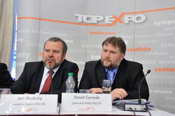 Jan Skalický prednášející o rozvoji a financování vodních cest ČR