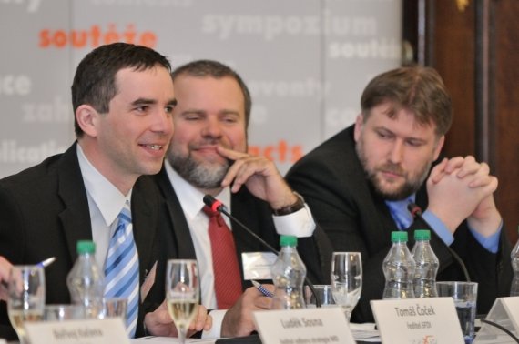 Tomáš Čoček, ředitel SFDI, během své prezentace