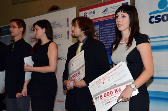 Třetí místo + cena akciové společnosti Metrostav