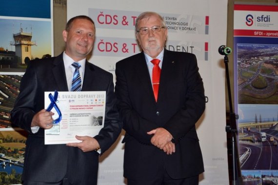 Předání ceny Svazu průmyslu a dopravy