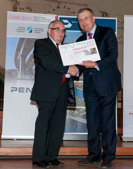 Předání ceny hl. m. Prahy