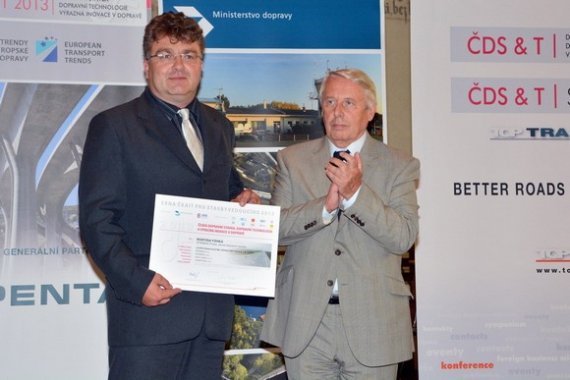 Předání ceny ČKAIT pro stavbyvedoucího