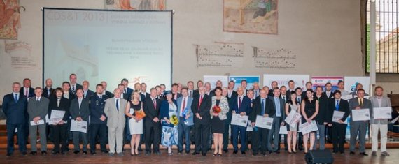 Finále soutěže ČDS 2013 - Betlémská kaple - společné foto