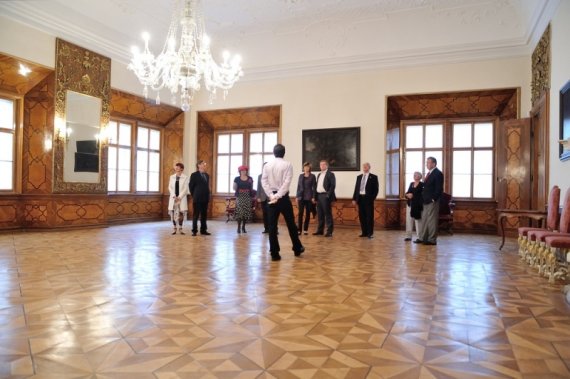 interiéry Velkopřevorského paláce