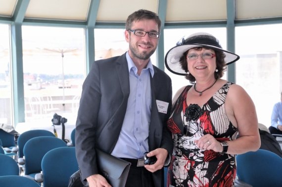 Pavel Gebauer z MPO ČR  a Míla Veselá ředitelka organizující společnosti TOP EXPO CZ