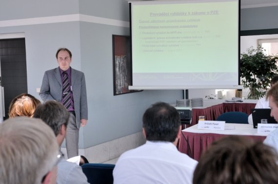 Pavel Jirásek z MPO ČR představuje prováděcí vyhlášky k Zákonu o POZE