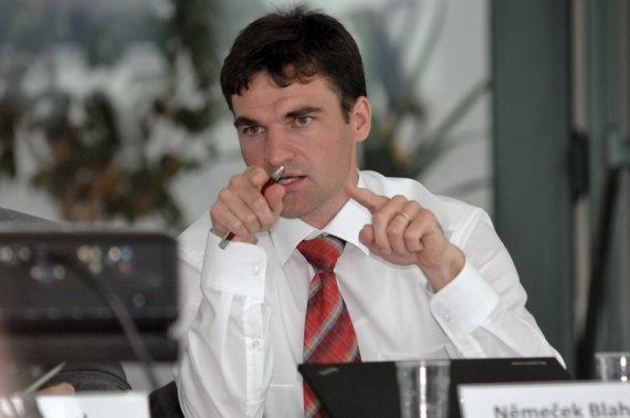 Blahoslav Němeček v diskusi