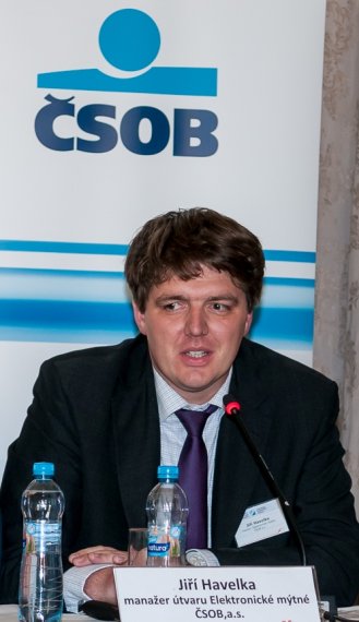 Jiří Havelka, manažer útvaru Elektronické mýtné, ČSOB a.s.