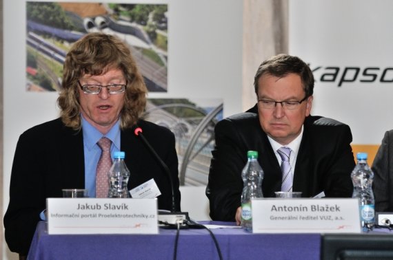 Přednášející Jakub Slavík, informační portál Proelektrotechniky.cz