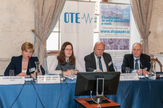 Lenka Kovačovská, Michaela Nimeřická, Jostein Dahl Karlsen a Tomasz Szmuc