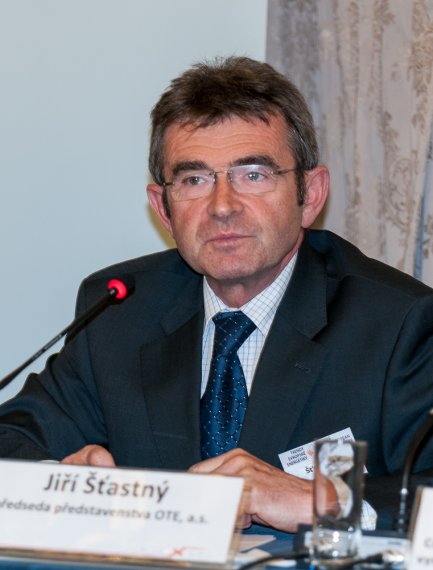 Jiří Šťastný, předseda představenstva  OTE, a.s. 