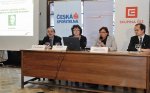 TK ČEEP: zleva L. Dvořák (ČS), M. Veselá (TOP EXPO),  I. Plocková (předsedkyně poroty),  M. Dostoupil (TOP EXPO)