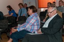 Irena Plocková (předsedkyně poroty ČEEP) a Vladimír Vlk (expert MPO)